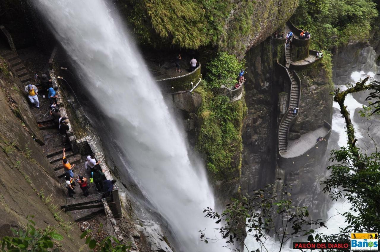 Hotel Flor De Oriente Baños Kültér fotó